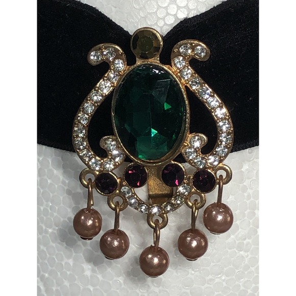 The Unbranded Brand Jewelry - Vintage-style baroque choker necklace - Preowned